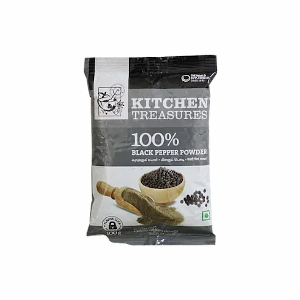 Kitchen Treasures   Black Pepper Powder 100 gm